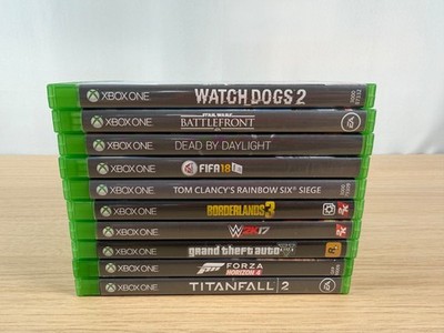 Xbox One Spiele Konvolut Restposten x10 GTA V Forza Horizon 4 Borderlands 3 Titanfall 2