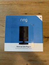 Ring Stick Up Cam Plug-In Indoor/Outdoor Security Camera 1080p Night Vision