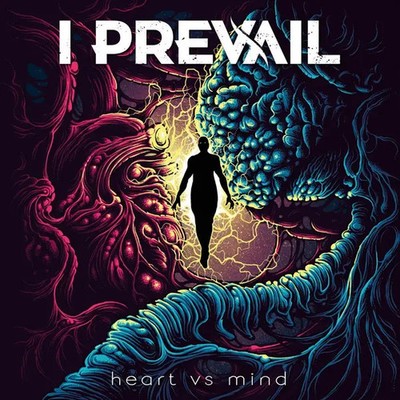 LP I Prevail Heart Vs Mind SIGNED, SPLATTER COLOURED VINYL, LTD ED NEAR MINT