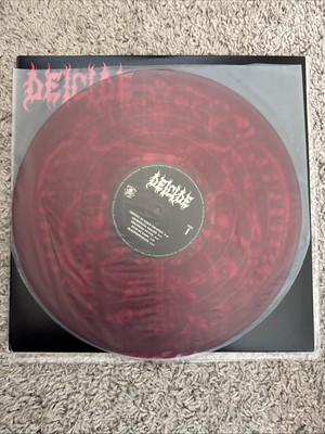 Deicide Vinyl Self Titled 1st Album 1990 2014 Repress Red LP Death