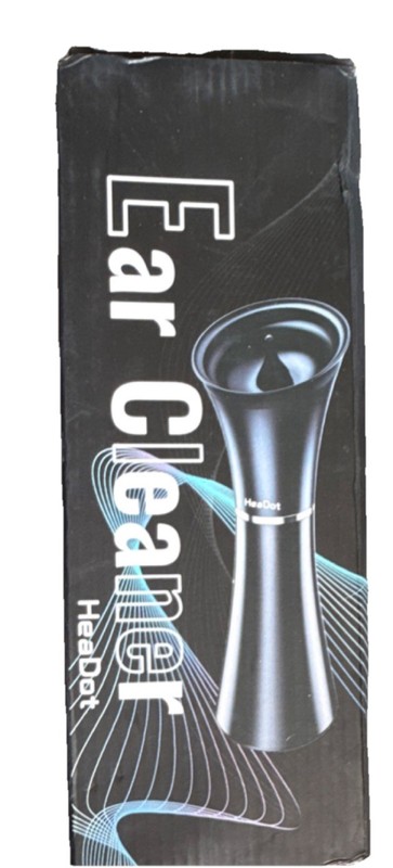 HeaDot Smart Electric Ear Hygiene System Black, Four Modes, IPX7 Waterproof
