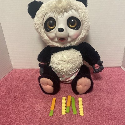 Stuffed Toy Panda Bears that Laughs and makes noise, plastic face Not Tested 