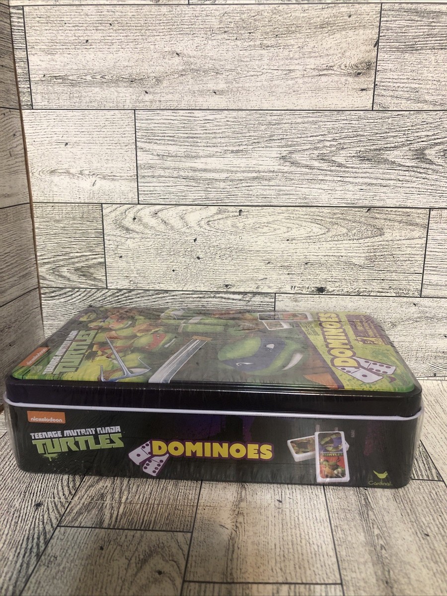 Teenage Mutant Ninja Turtles Domino Tin Dominoes by Cardinal for