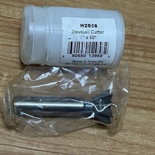 Grizzly Industrial 1&rdquo; X 60&deg; Dovetail Cutter HSS H2958 India