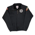 Fire Department Game 1/4 Zip - Large Black Polyester
