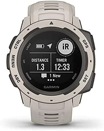 Garmin Instinct Waterproof GPS Smart Watch Heart Rate Monitor - Tundra - Photo 2/4