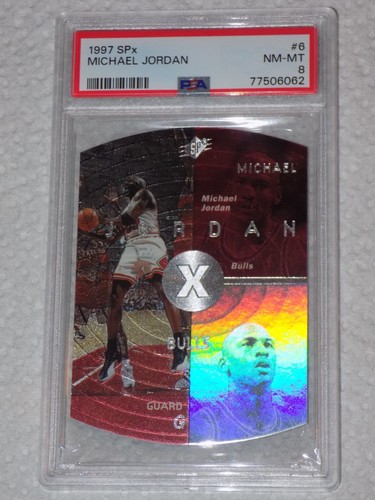 Michael Jordan #6 1997 Spx card