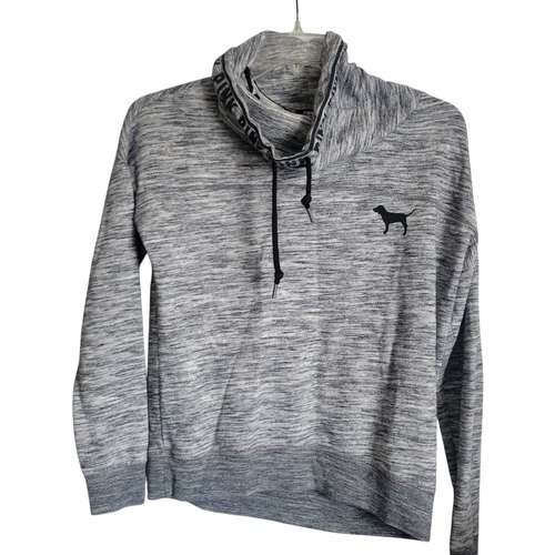 UNDERCOVER Felpa Victoria Secret "Rosa" grigia nera bianca taglia S collo alto cane