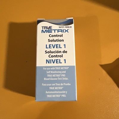 Control Solution Level 1 for TRUE Metrix Meter