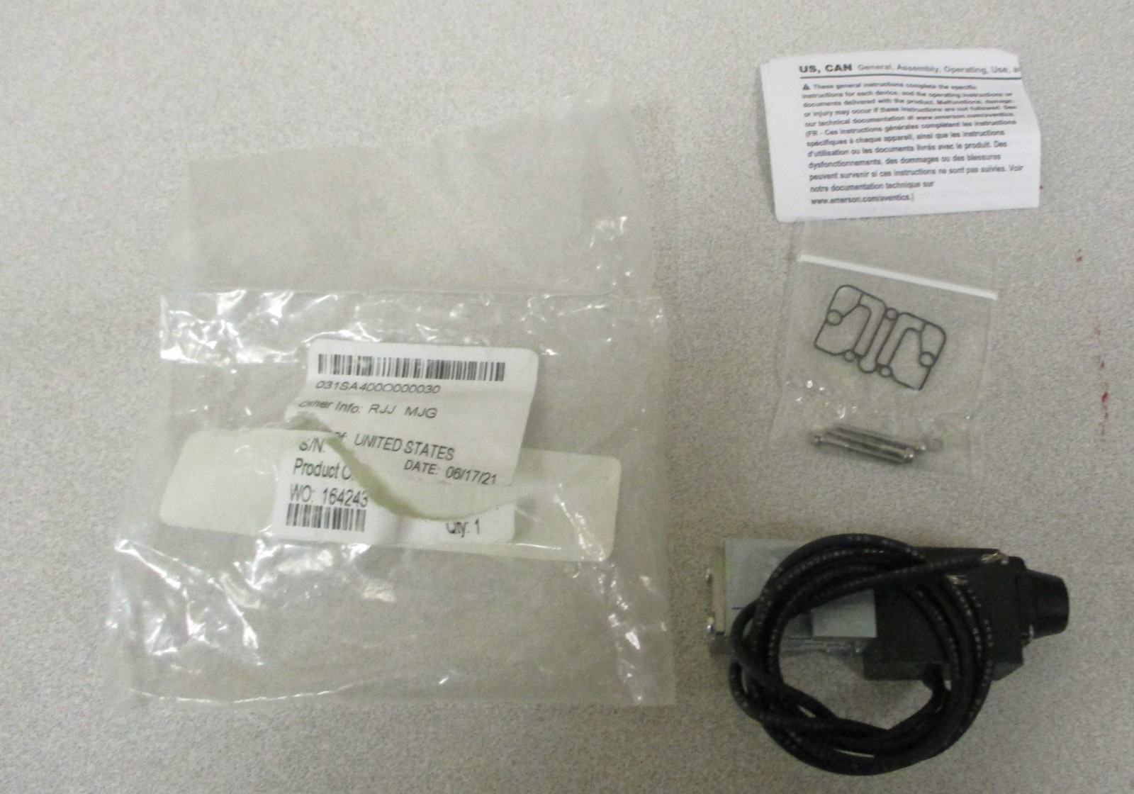 Numatics 031SA400O000030 Pneumatic Solenoid Valve 150 PSIG Air Max
