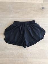Girls Butterfly Shorts In Black Size 8 Year