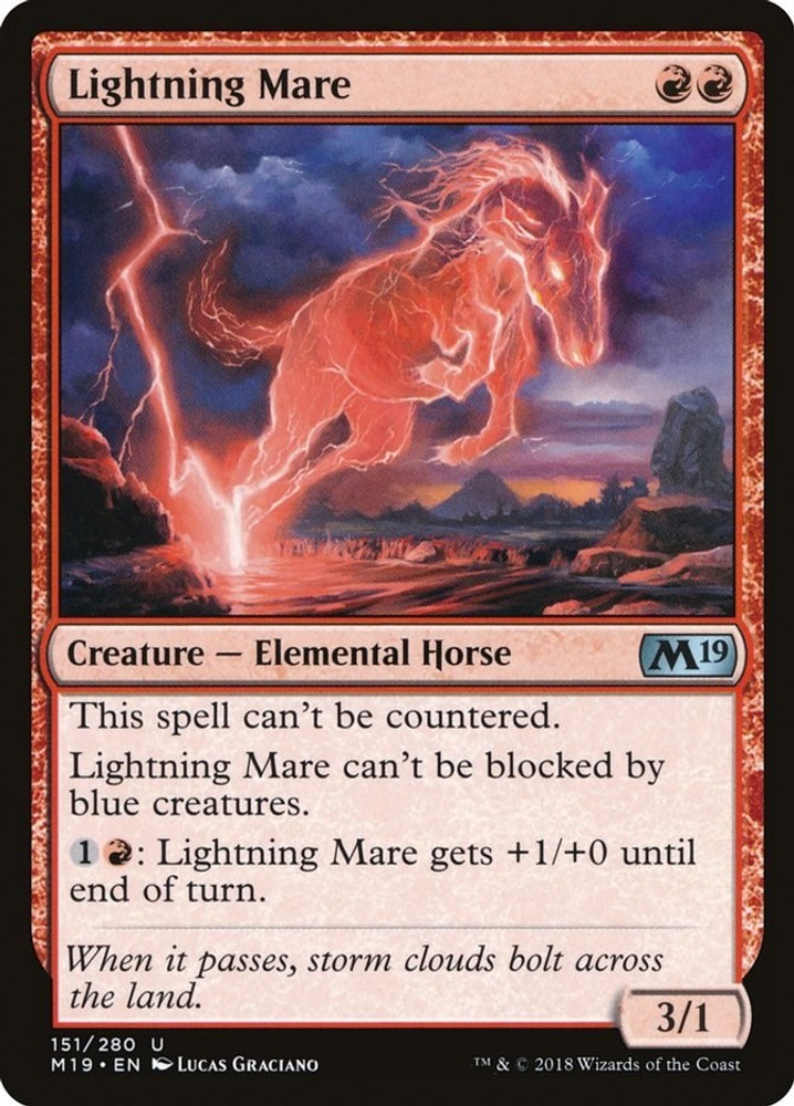 Lightning Mare [Core Set 2019 - 151] LP