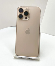 Apple iPhone 16 Pro Max 256GB Desert Titanium Factory Unlocked - 100 Battery