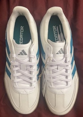 Adidas Predator Freestyle Indoor Soccer Cloud White Teal Shoes Sneaker M 7 - W 8