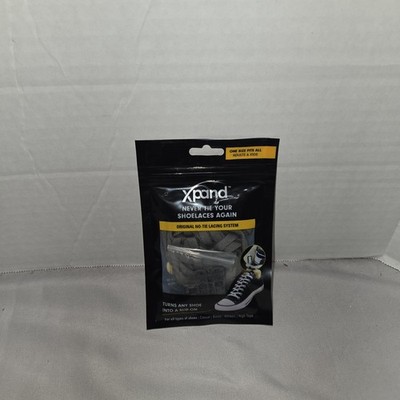 New Xpand Original Elastic No-Tie Flat Lacing System Shoe Laces