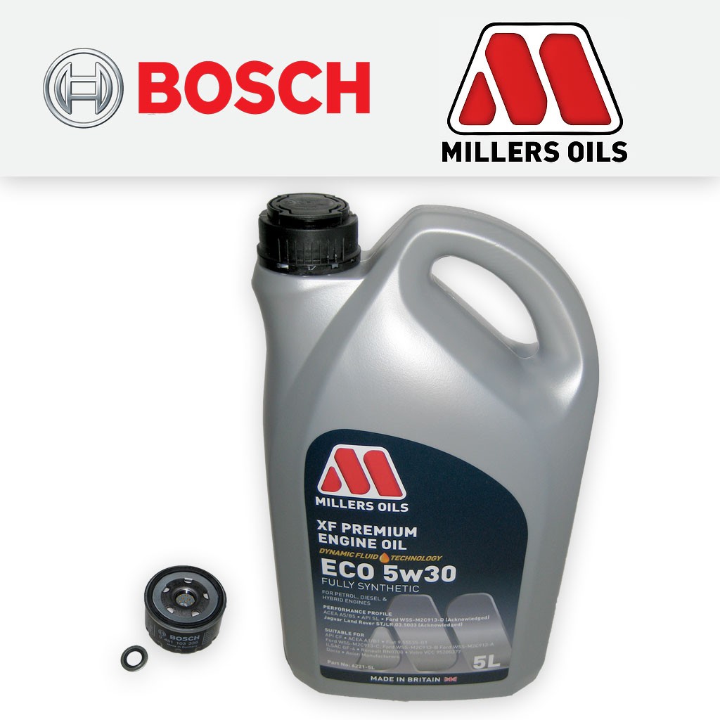 SERVICE KIT for RENAULT CLIO MK2 1.4 16V OIL FILTER +5L 5w30 FS OIL (2000-2005)