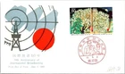 Japan FDC 1985 SC #1649-50 50 Yrs Int'l Broadcasting - JPS Cachet - J25875