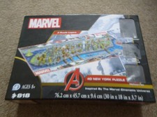 Marvel Avengers 4d New York Puzzle 818 Pieces Age 8+