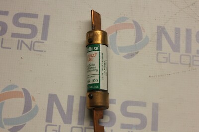 Littlefuse FLNR 100  100A 250V Dual Element Current Limiting Slo Blo Fuse 2PCS