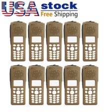 10Pack Brown Refurbish Kit Front Case Housing for XTS2500 Model 3 Portable Radio
