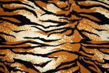 ANIMAL SKIN PRINTS -TIGER II - 100 COTTON FABRIC