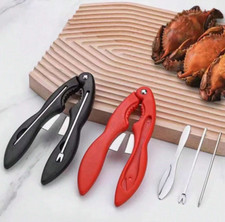 4pcs Crab Dismantling Tool Set - Easy-to-Use Seafood Crackers & Picks - NEW