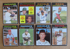 1971 TOPPS BASEBALL CARD SINGLES #261-550 COMPLETE YOUR SET U-PICK UPDATED 4/24