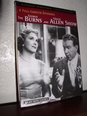 The George Burns & Gracie Allen Show- 4 Episodes (2004,DVD,NEW)