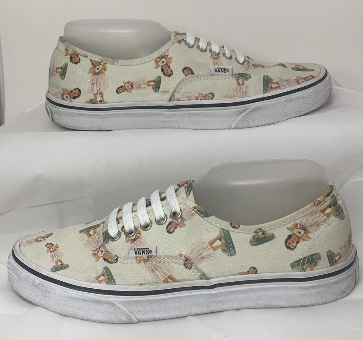 Vans hula girl best sale shoes