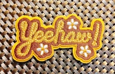 Yeehaw! Embroidered Patch Iron-On Sew-On US Ship Orville Peck Country