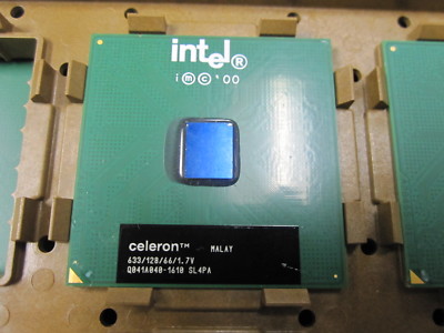 Vintage & New Intel Celeron 633/128/66 RB80526RX633128 SL4PA SL3VS Socket 370
