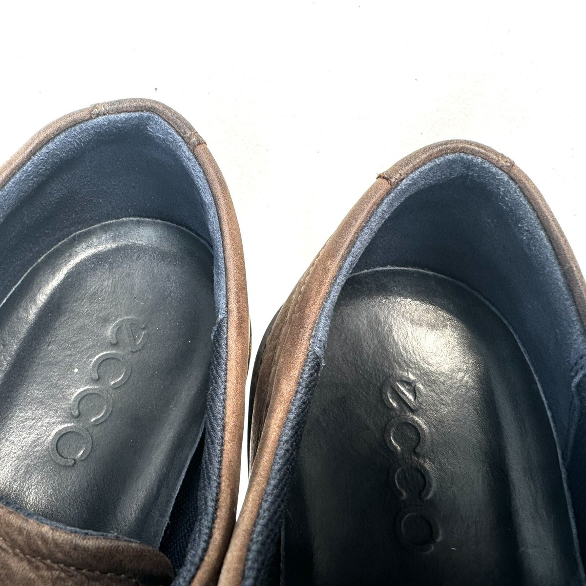 Ecco Kenton Wing Tip Oxfords Mens Sz EU 46 Brown Nubuck Leather Ecco Kenton Wing Tip Oxfords Mens Sz EU 46 Shoes | eBay main image 3