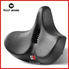 2025 New Ergonomic Bicycle Saddle Long Distance Cycling Widen Thicken Cushion