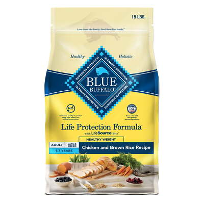Life Protection Formula Healthy Weight Adult Dry Dog Food, Chicken, 15-lb Bag