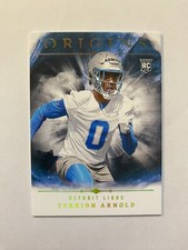 2024 Panini Origins Football Terrion Arnold RC #130 Detroit Lions
