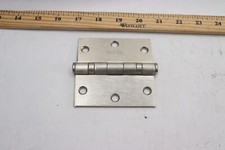 Bisagra de puerta de alta resistencia con esquinas cuadradas de acero inoxidable 3-1/2" x 3-1/2"
