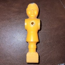 Vintage Yellow Standard Foosball Men 5 Inch Rod Replacement