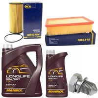 MotoröL Filter Set 5W30 6 Liter + ÖLablassschraube FüR VW Golf VII 2.0 GTI 5G1