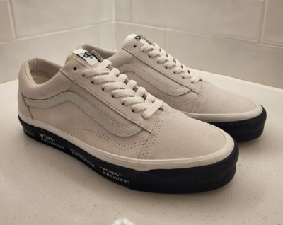 Vans Vault X WTAPS OG Old Skool LX GPS White Mens Size 9 Vans Vault X WTAPS OG Old Skool LX GPS White Mens Size 9