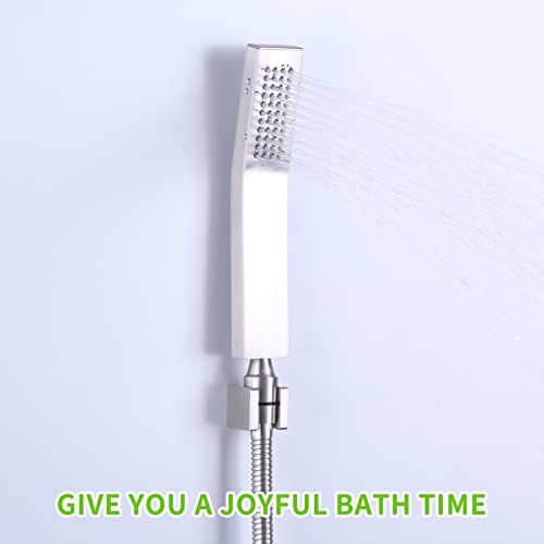 Angle Simple Shower Head Holder, Brass Shower Wand Bracket,  Assorted Colors 