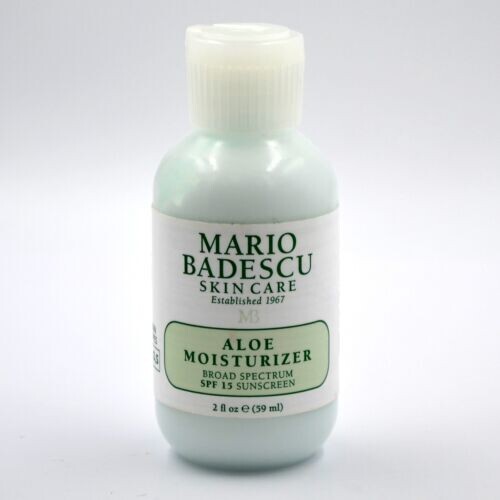 Hidratante de aloe Mario Baescu FPS 15 2 oz hidratante diurna piel sensible nueva en caja - Imagen 1 de 4