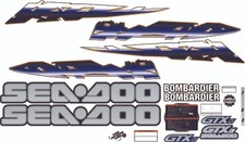 SEADOO GTX 2002 DI Graphics / Decal / Sticker Kit