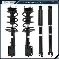 For 2011-2012 Ford Explorer AWD (4) Front Complete Struts & Rear Shock Absorber