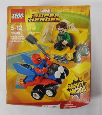 LEGO 76089 Marvel - Mighty Micros: Scarlet Spider - Sandman NEU OVP vgl. Fotos!