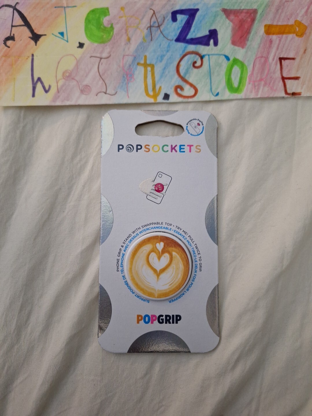 PopSocket Collapsible Grip Stand Universal Phones and Tablet Holder-image