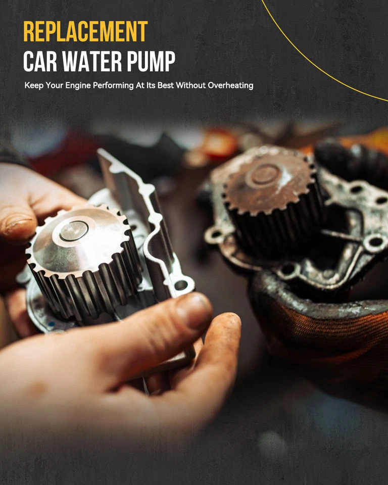 Bomba de agua con junta para Ford F-250 F-350 F-450 F-550 Super Duty F650 F750 6,7 L Foto 4 de 4