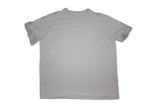 Nike THE NIKE TEE MEN'S LARGE Off White Cream Beige Embroidered