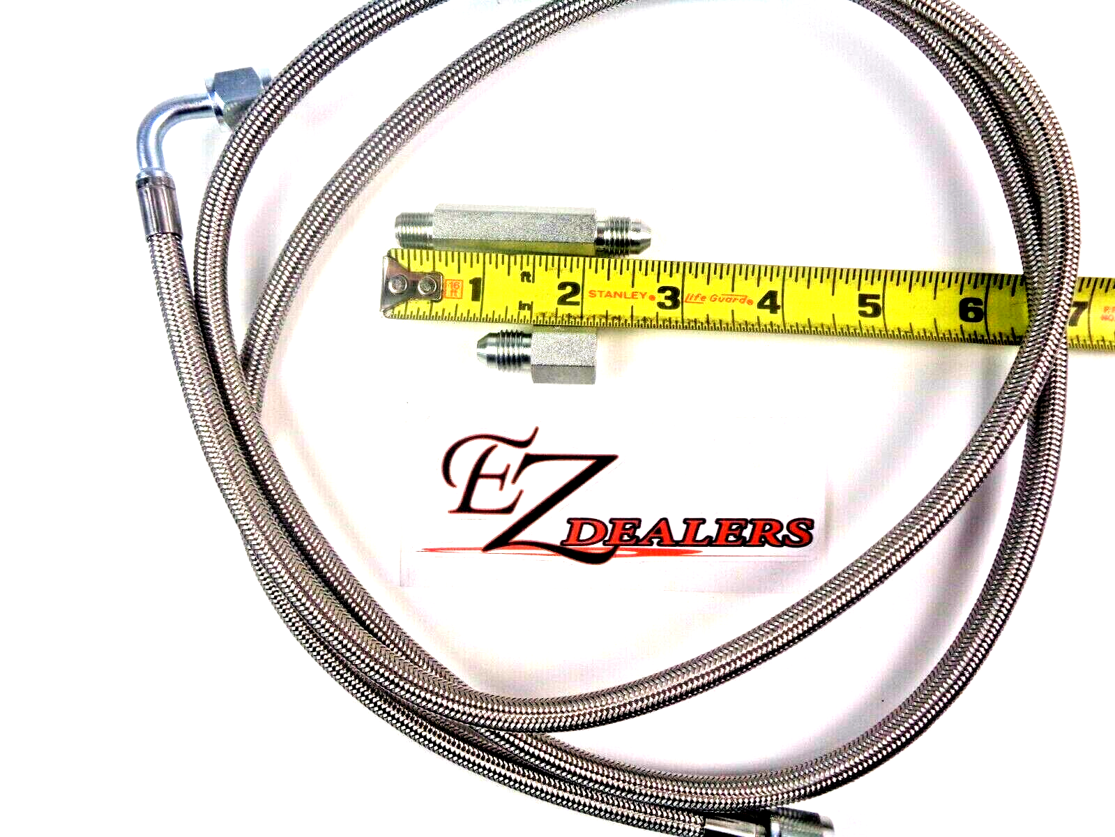 SBC Gauge Line Kit Oil Pressure Fuel Pressure W/ long manifold fitting,hot rod eBay