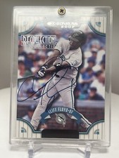 Donruss Recollection Collection 2002 Cliff Floyd Card 72 No. 21/34 Autographed