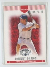 2007 Topps Triple Threads Johnny Damon .  0953/1350 New York Yankees #68